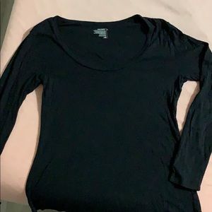 Black long sleeve shirt